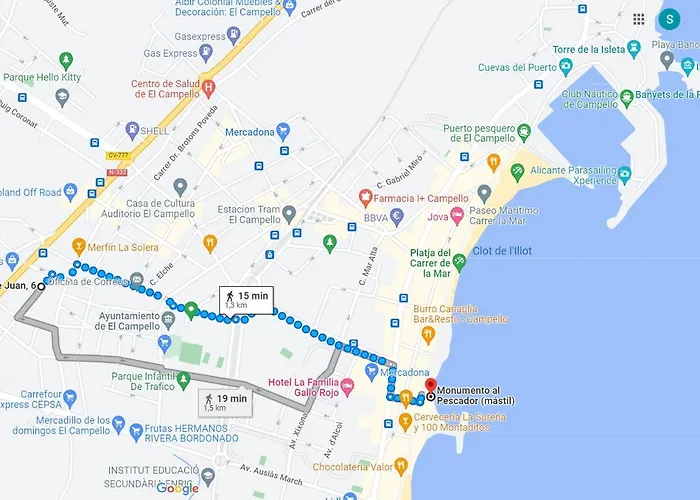 Apartamento Con Patio, Piscina Y Parking Privado